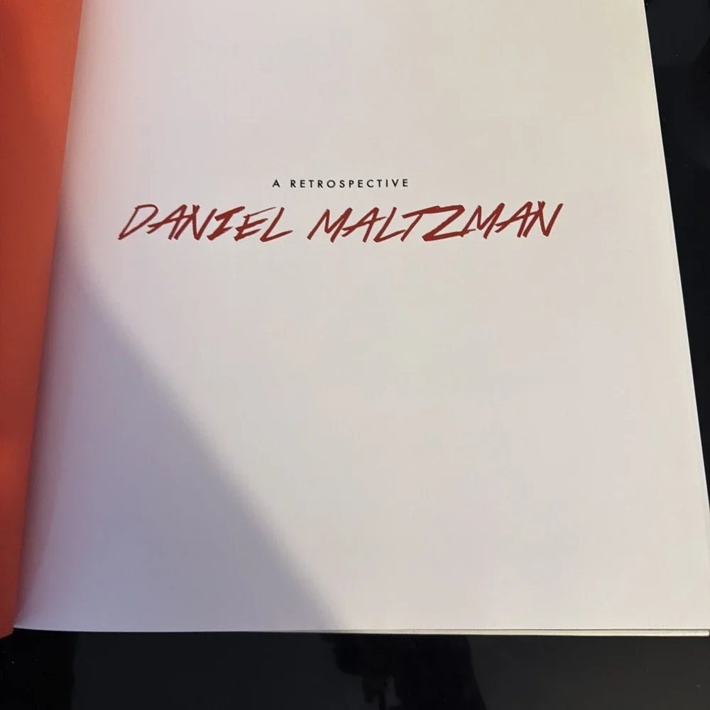 Daniel Maltzman- A Retrospective Hardcover Book Signed